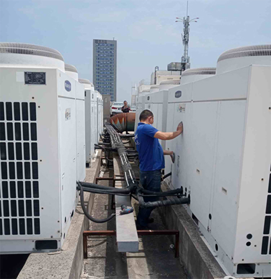 广安中央空调制热和不制冷系统维修方法